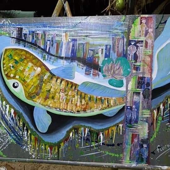 Flucky canvas artist angelescityconnect.com