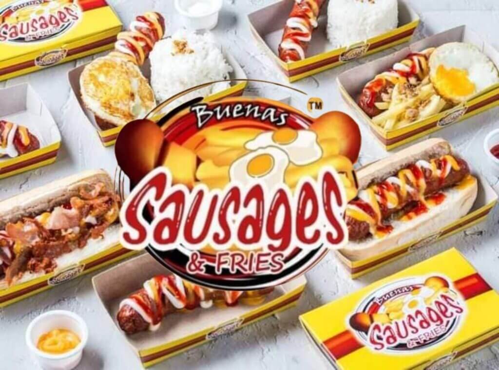 Buenas Sausages & fries main w logo
